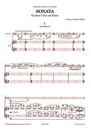 Vande Ginste - Sonata for Bass Tuba and Piano - TBP8031EM