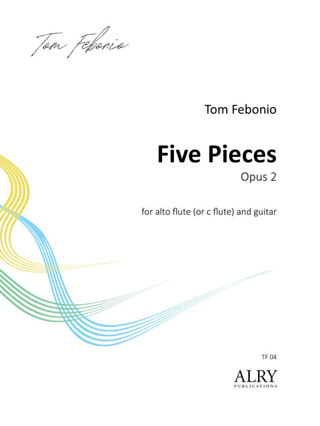 Febonio - Five Pieces for Alto Flute and Guitar - TF04