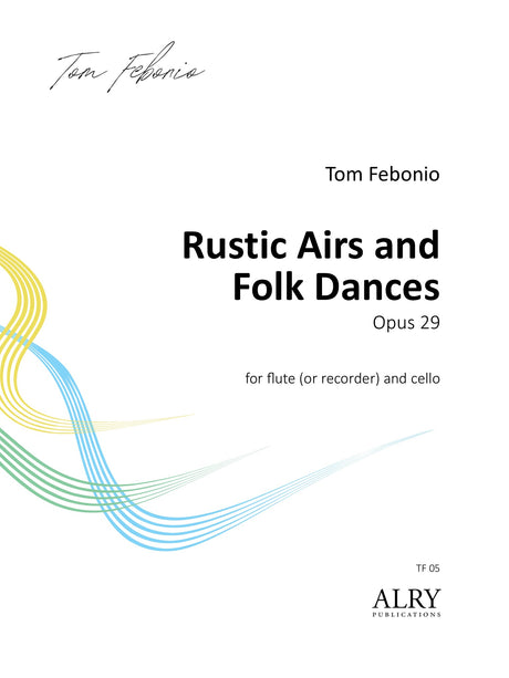Febonio - Rustic Airs and Folk Dances for Flute (or Recorder) and Cello - TF05