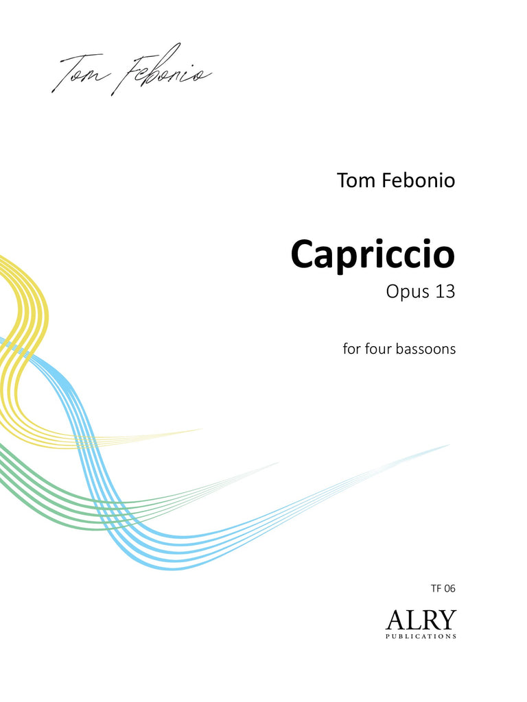 Febonio - Capriccio for Four Bassoons - TF06