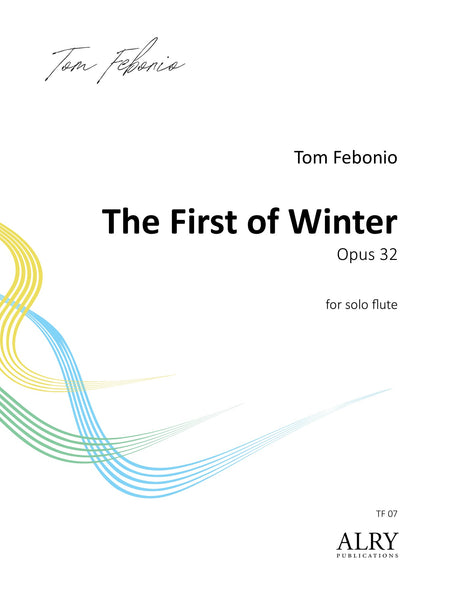 Febonio - The First of Winter for Solo Flute - TF07