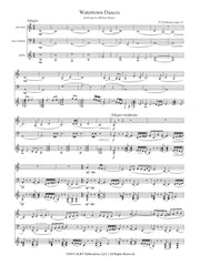 Febonio - Watertown Dances for Alto Flute, Bass Clarinet, and Guitar - TF10