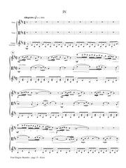 Febonio - Four Elegiac Sketches, Op. 43 for Flute, Viola, and Guitar - TF15