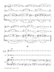 Febonio - Trio Sonata for Alto Flute, Cello, and Piano, Opus 21 - TF16
