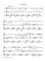 Febonio - Blues for Matilda, Opus 48 for Flute, Cello, and Guitar - TF17