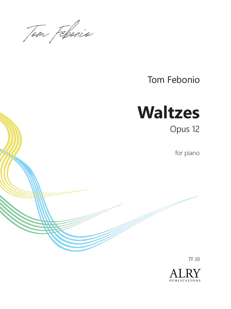 Febonio - Waltzes, Opus 12 for Piano - TF20