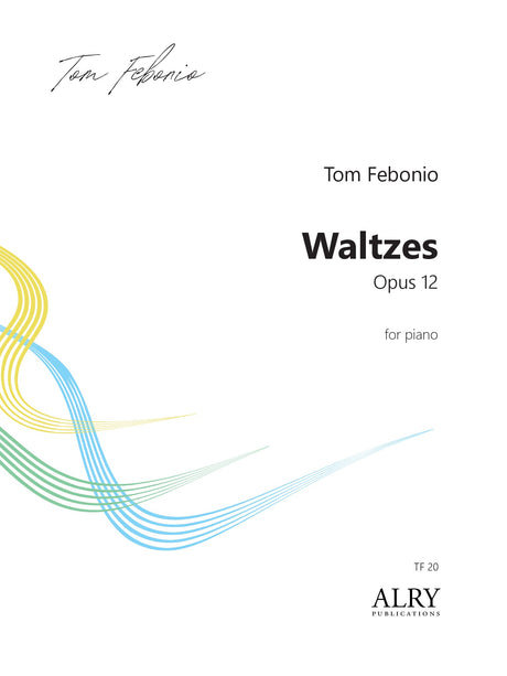 Febonio - Waltzes, Opus 12 for Piano - TF20