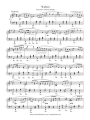 Febonio - Waltzes, Opus 12 for Piano - TF20