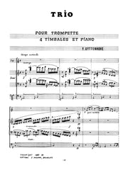 Uyttenhove - Trio for Trumpet, Timpani, and and Piano - TP0593EJM