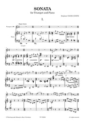 Vande Ginste - Sonata for Trumpet and Piano - TP7790EM