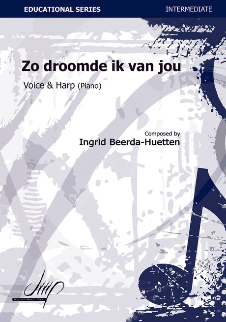 Beerda-Huetten - Zo droomde ik van jou for Voice and Harp - V110190DMP