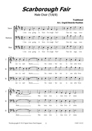 Beerda-Huetten - Scarborough Fair for TBB Choir - V114122DMP