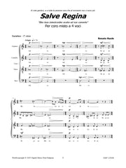 Raule - Salve Regina for SATB Choir - V125038DMP