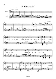 Vande Ginste - Diverse Verzen for Violin and Soprano - V7992EM