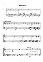 Vande Ginste - Diverse Verzen for Violin and Soprano - V7992EM