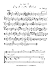 Benshoof - Song of Twenty Shadows for Viola and Piano - VAP07