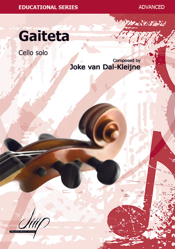 van Dal-Kleijne - Gaiteta for Cello - VC121060DMP