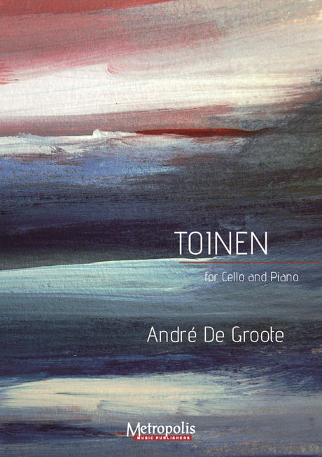 De Groote - Toinen for Cello and Piano - VCP7809EM
