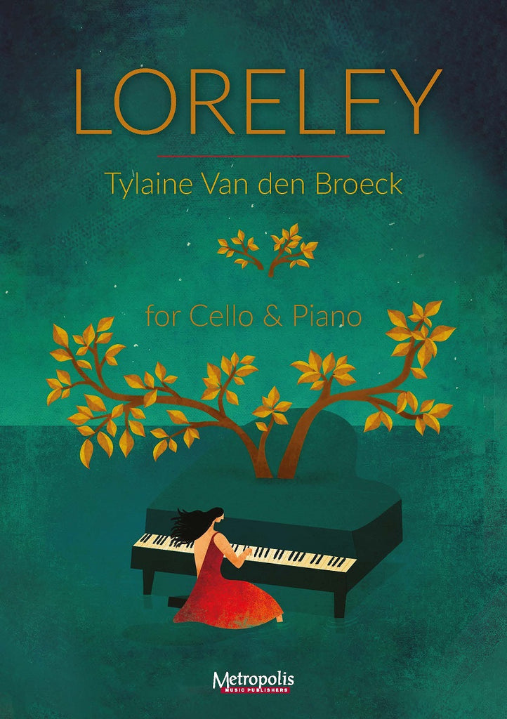 Van den Broeck - Loreley for Cello and Piano - VCP7816EM