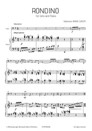 Vande Ginste - Rondino for Cello and Piano - VCP7982EM