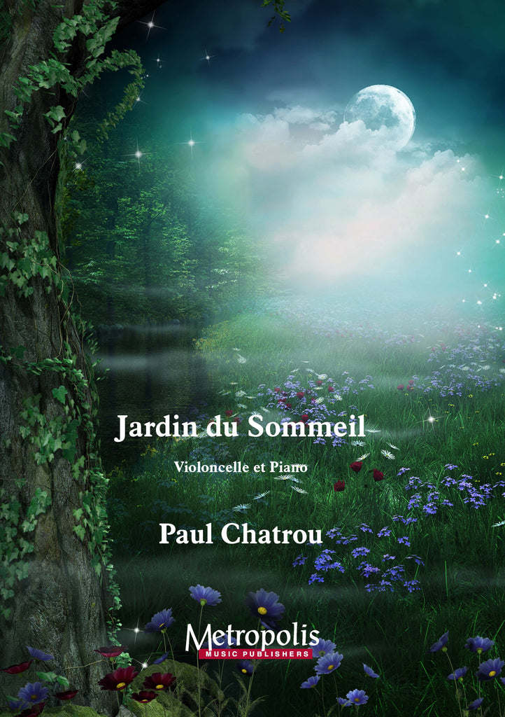 Chatrou - Jardin du Sommeil for Cello and Piano - VCP8034EM