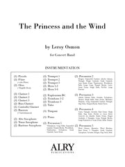 Osmon - The Princess and the Wind for Concert Band - WE119