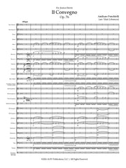 Ponchielli (arr. Johnston) - Il Convegno, Op. 76 (Two Clarinets and Concert Band) - WE122