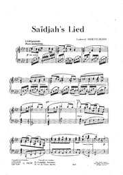 Mortelmans - Saidjah's lied - PN4020EM