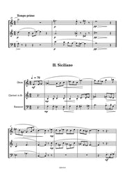 Westerlinck - Partita for Oboe, Clarinet and Bassoon - CM6218EM