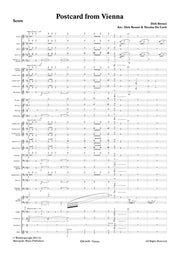 Brosse - Postcard from Vienna (Full Score Only) - WE6439SEM