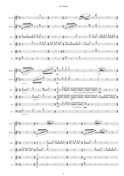 Watte - 3 Preludes for Two Clarinets and String Quartet - CM6457EM