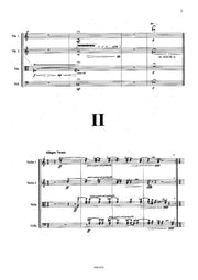 Camilleri - Silent Spaces for String Quartet - CM6538EM