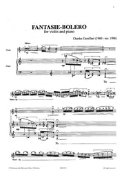 Camilleri - Fantasie Bolero - VLP6539EM