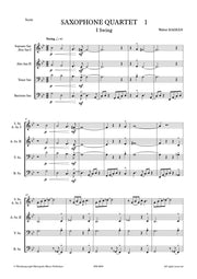 Baeken - Saxophone Quartet 1 - SQ6604EM