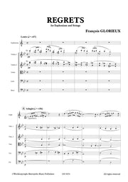 Glorieux - Regrets (Euphonium and Orchestra) - TBOR6654EM