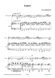Verdonck - Transport Miniatures for Tenor Saxophone and Piano - SP6705EM