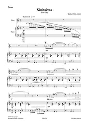 Lehto - Sinitaivas for Flute and Piano - FP6786EM