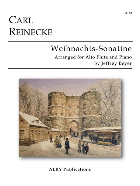 Reinecke (arr. Beyer) - Weihnachts-Sonatine (Alto Flute and Piano) - A22