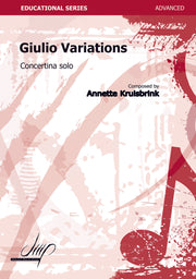 Kruisbrink - Giulio Variations for Concertina - ACC107152DMP