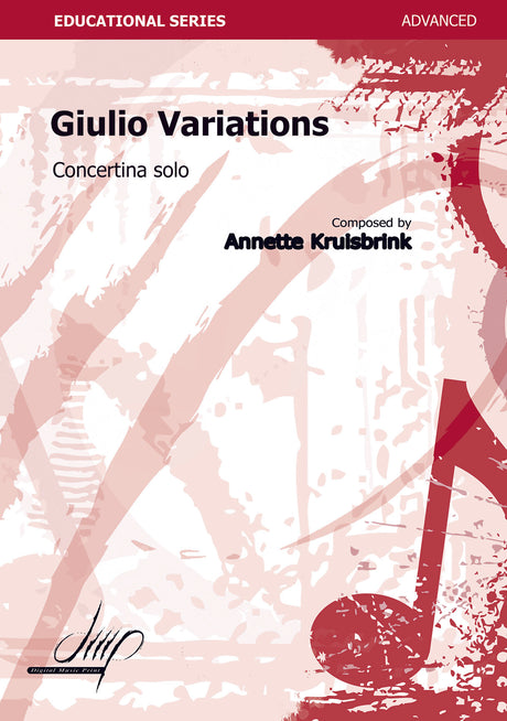 Kruisbrink - Giulio Variations for Concertina - ACC107152DMP