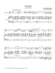 Bach and Rachmaninoff - In Love My Savior Now is Dying and Vocalise - A08