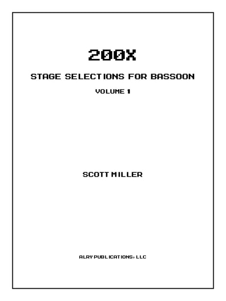 Miller - 200X: Stage Selections for Bassoon, Volume 1 - B03