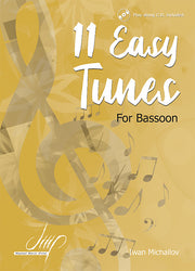 Michailov - 11 Easy Tunes for Bassoon (play along) - B119037DMP
