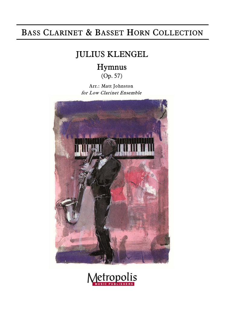 Klengel (arr. Johnston) - Hymnus, Op. 57 for Bass Clarinet Ensemble - BCE7278EM