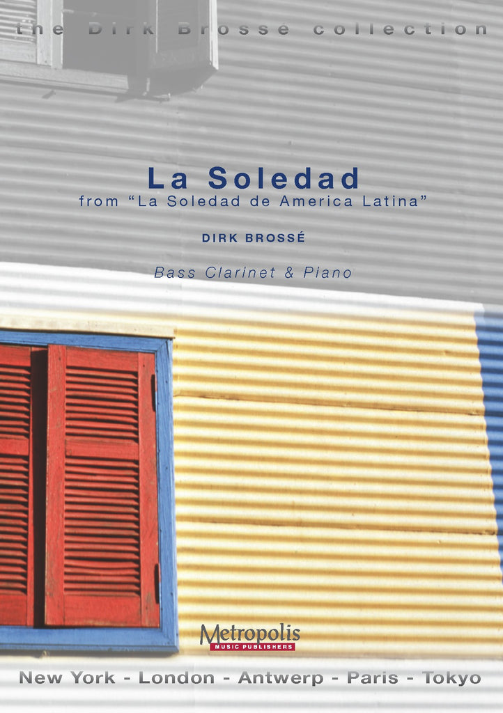 Brosse - La Soledad (Bass Clarinet and Piano) - BCP6191EM