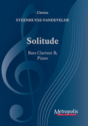 Steenhuyse-Vandevelde - Solitude (Bass Clarinet and Piano) - BCP7225EM