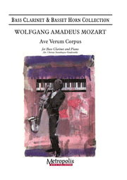Mozart (arr. Steenhuyse-Vandevelde) - Ave Verum Corpus (Bass Clarinet and Piano) - BCP7226EM