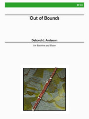 Anderson - Out of Bounds for Bassoon and Piano - BP04