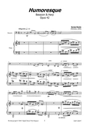 Beets - Humoresque for Bassoon and Piano - BP108077DMP