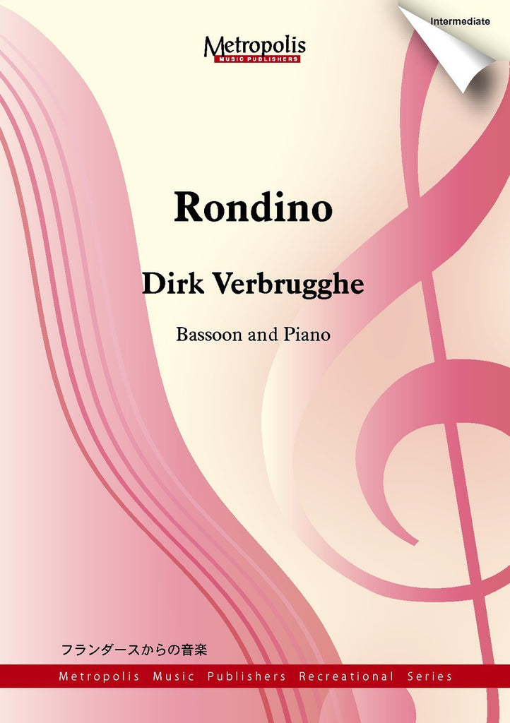 Verbrugghe - Rondino for Bassoon and Piano - BP6856EM